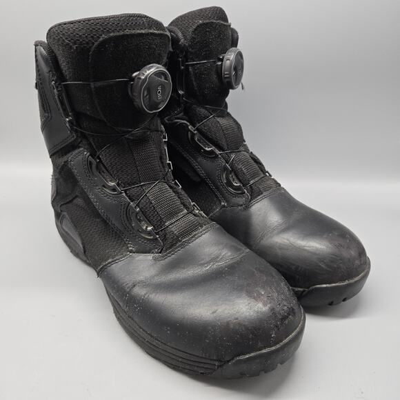 BLAUER Tactical Waterproof Boots Men's 6" Clash WP Black Size 10 BOA Cable - Picture 4 of 12